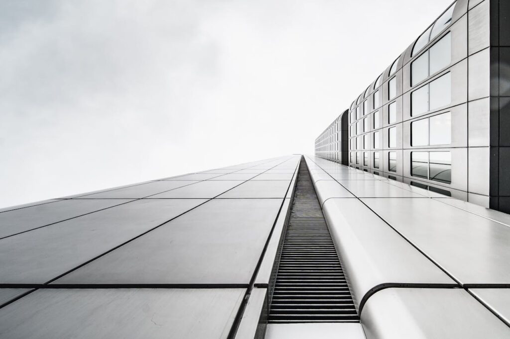 Skyscrapers in Black and White